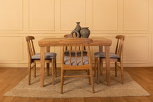 Cargar imagen en el visor de la galería, Mesa de comedor Clara con sillas Duna