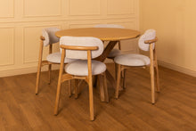 Cargar imagen en el visor de la galería, Mesa de comedor Creta con sillas Italia